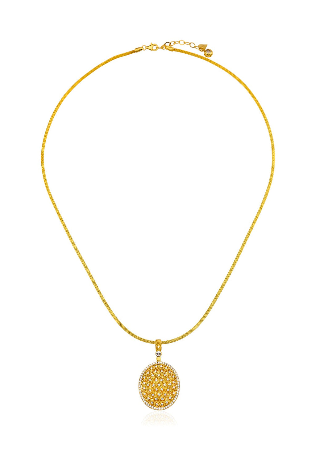 14ct Gold Medallion Necklace 1