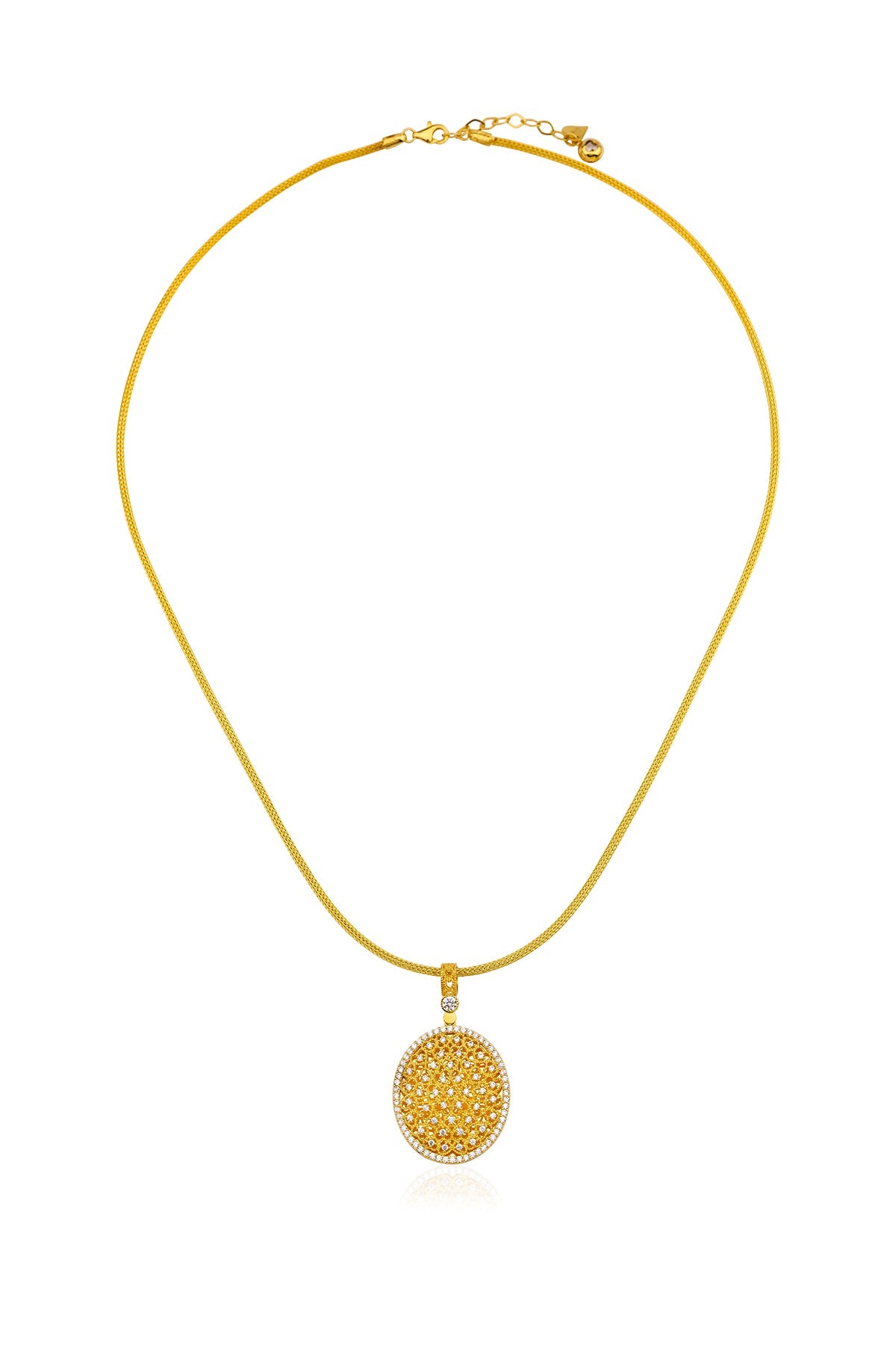 14ct Gold Medallion Necklace 1