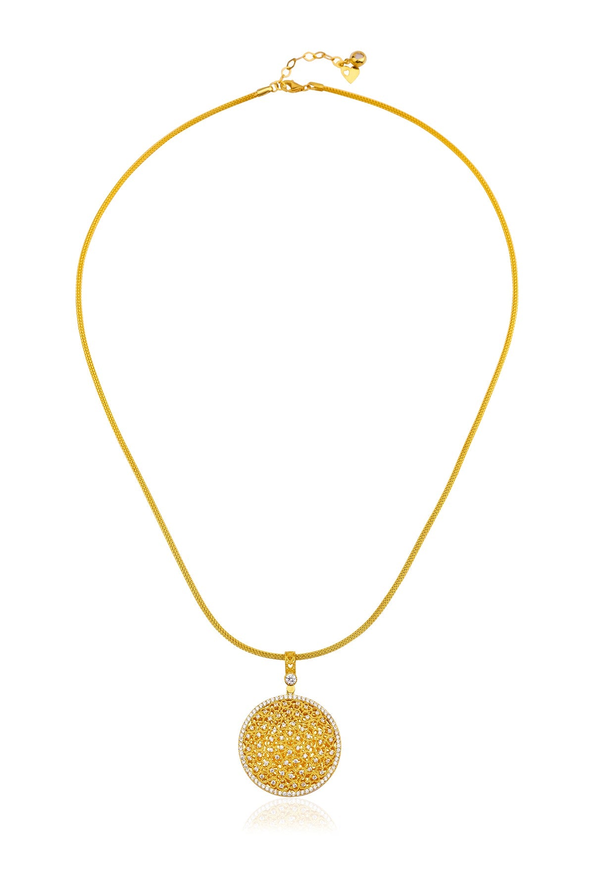 14ct Gold Medallion Necklace 2